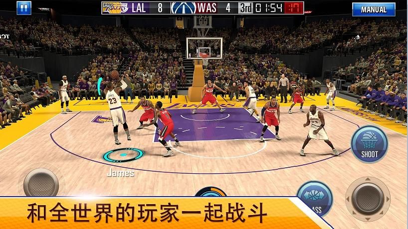 nba2kmobile手游下载安卓版下载(非常真实的篮球竞技体验。)