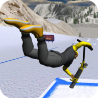 山地自由式雪地滑板车(Snowscooter Freestyle Mountain)v1.09最新版本下载