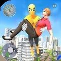 忍者飞行蜘蛛绳英雄（Flying Spider Rope Hero Gangster）「v1.6」手游_忍者飞行蜘蛛绳英雄（Flying Spider Rope Hero Gangster）最新版下载