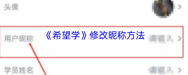 《希望学》如何更改游戏昵称的详细指南