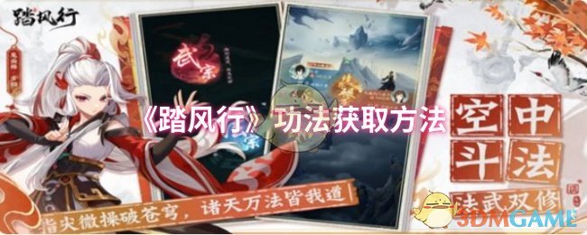 《踏风行》新手必看:如何高效获取功法技巧