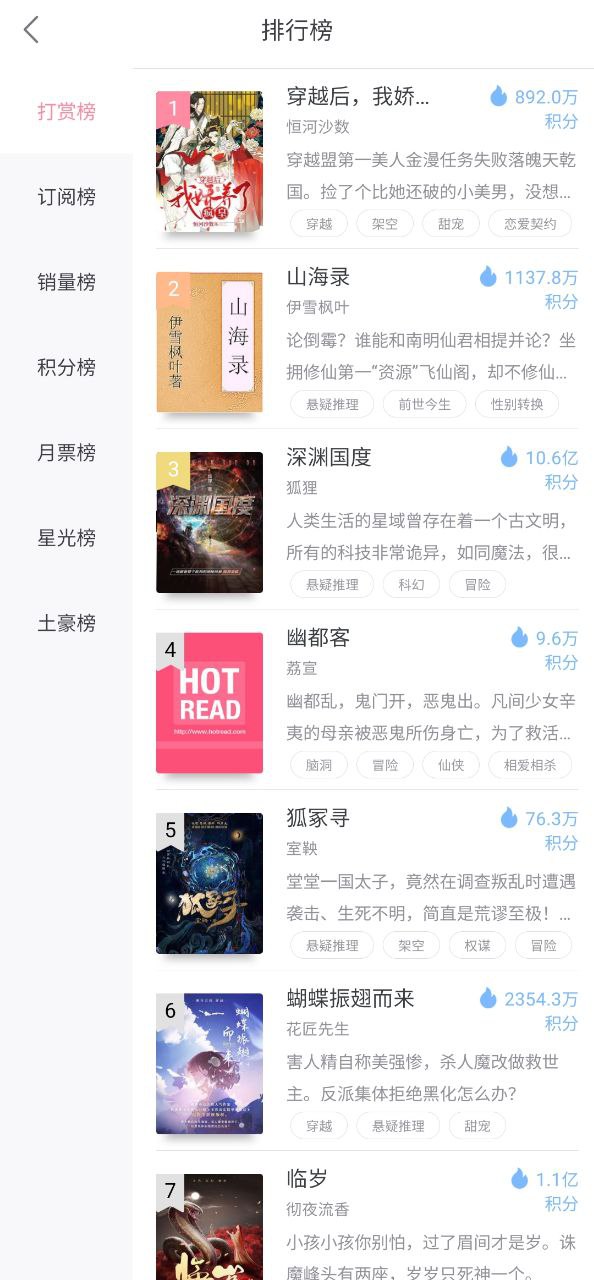 火星女频软件